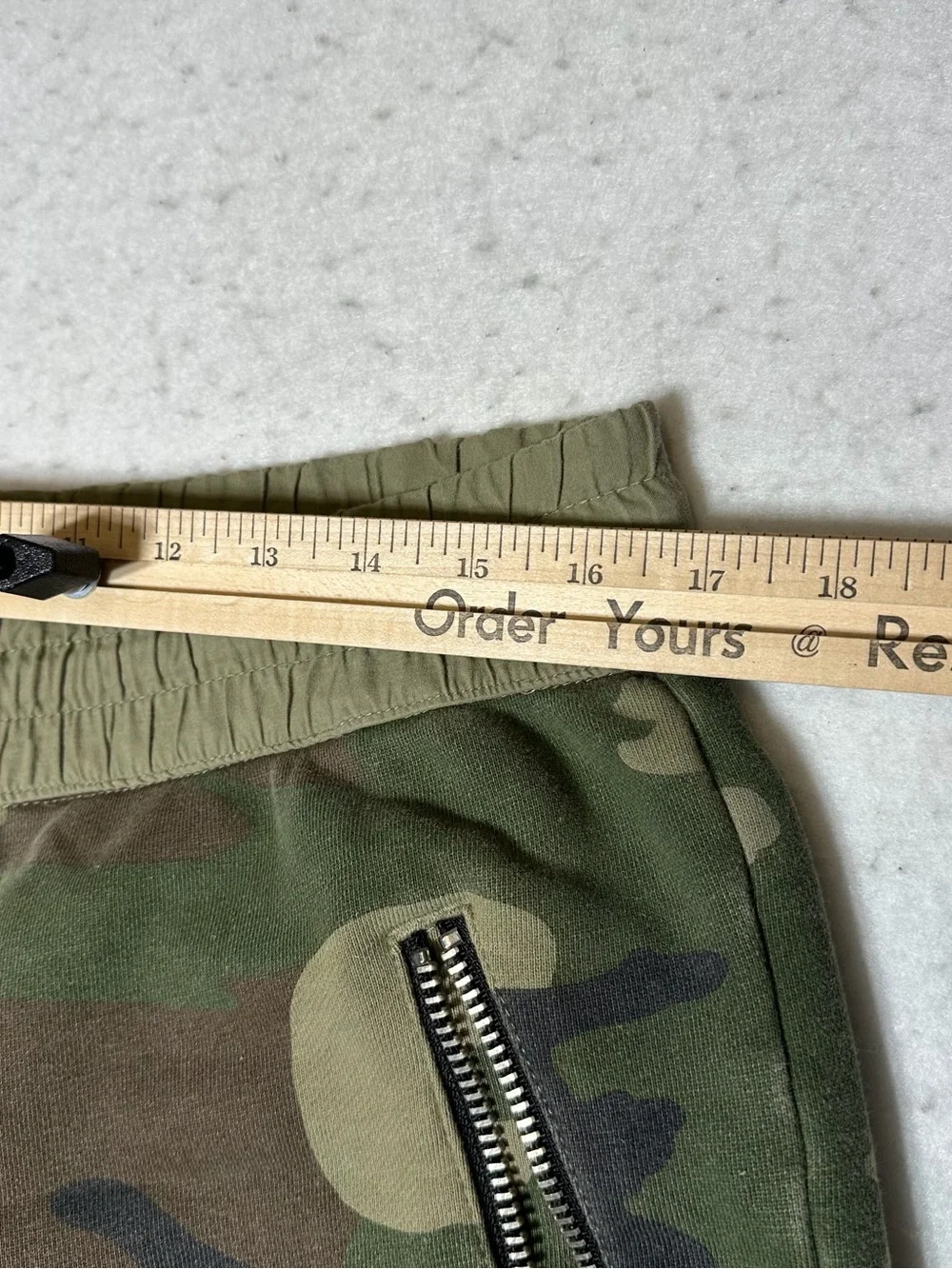 Fear of God FOG Camo Shorts Collection Two 2016-2017 Zipper Pocket Size Large